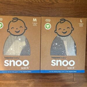 Happiest Baby Snoo Sack - Gray Star Print